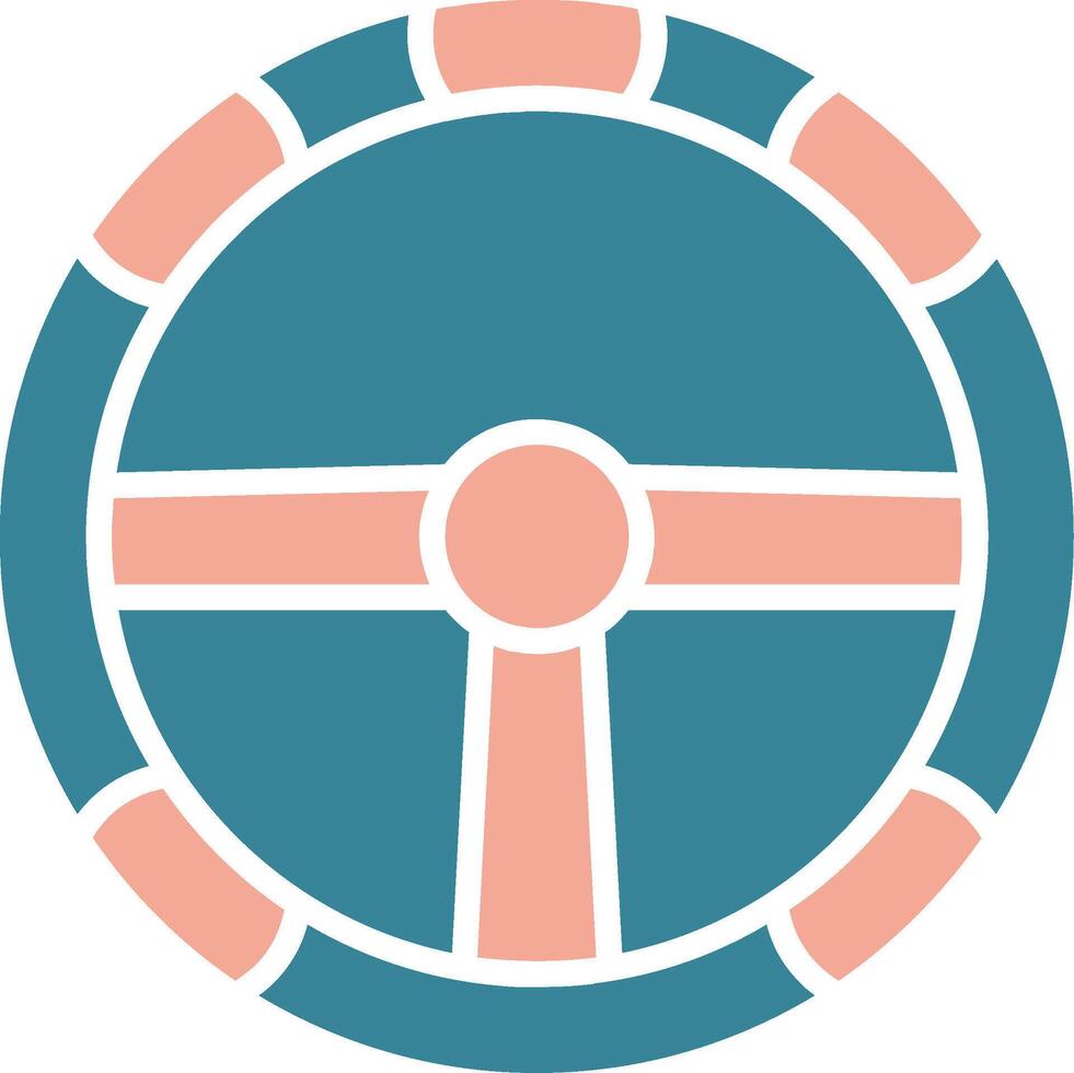 Steering Wheel Crystal Unit vector