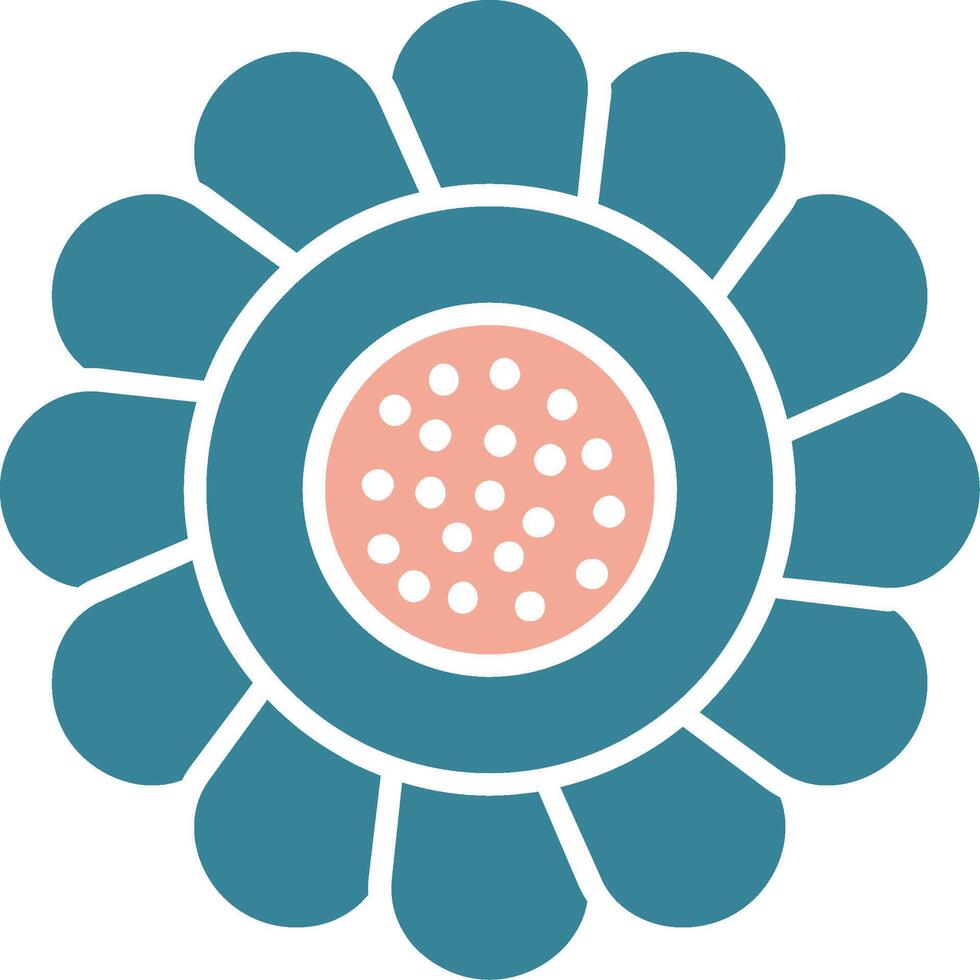 Sunflower Bold System Element vector