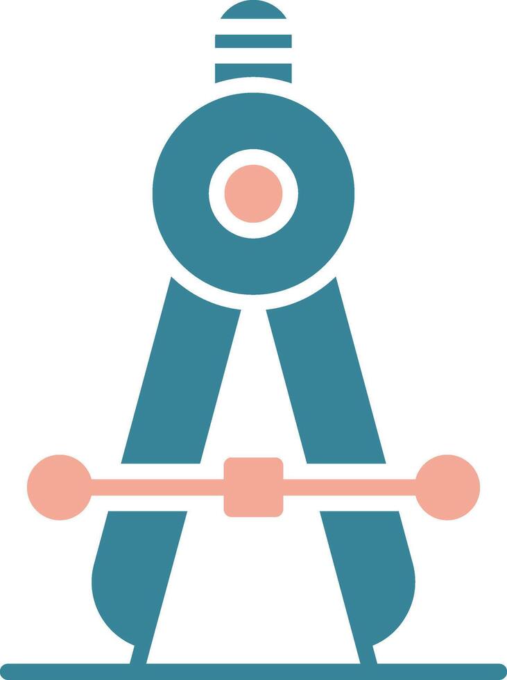 Compass Bold Graphic Module vector
