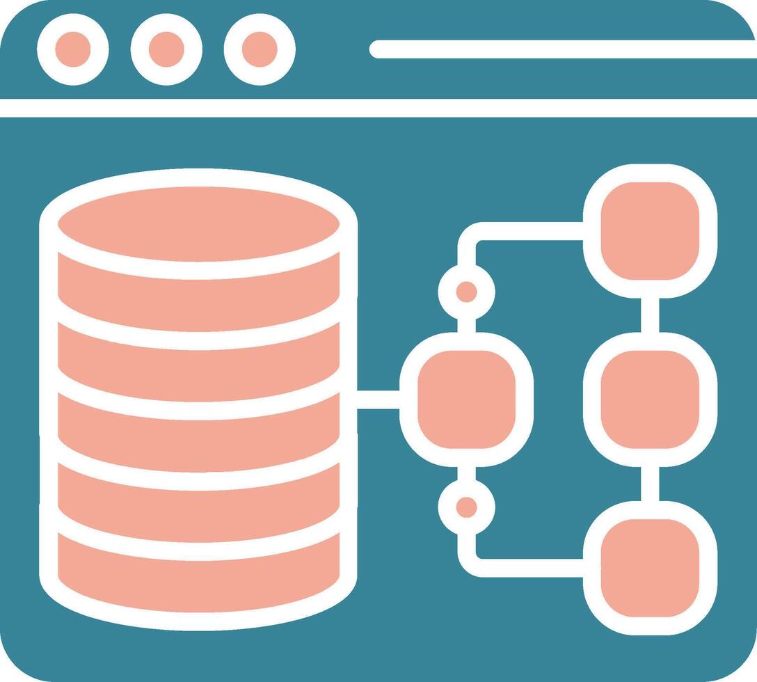 Data Modeling Premium Interface Object vector