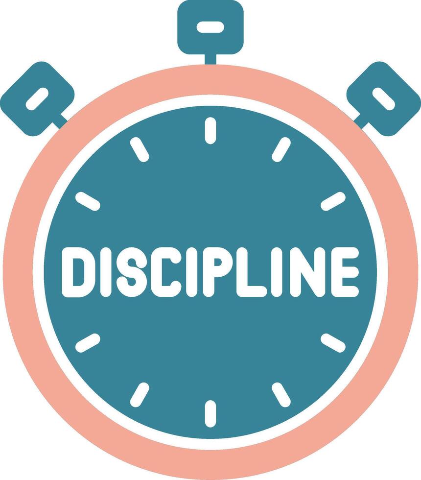 Discipline Intuitive Symbol Sketch vector