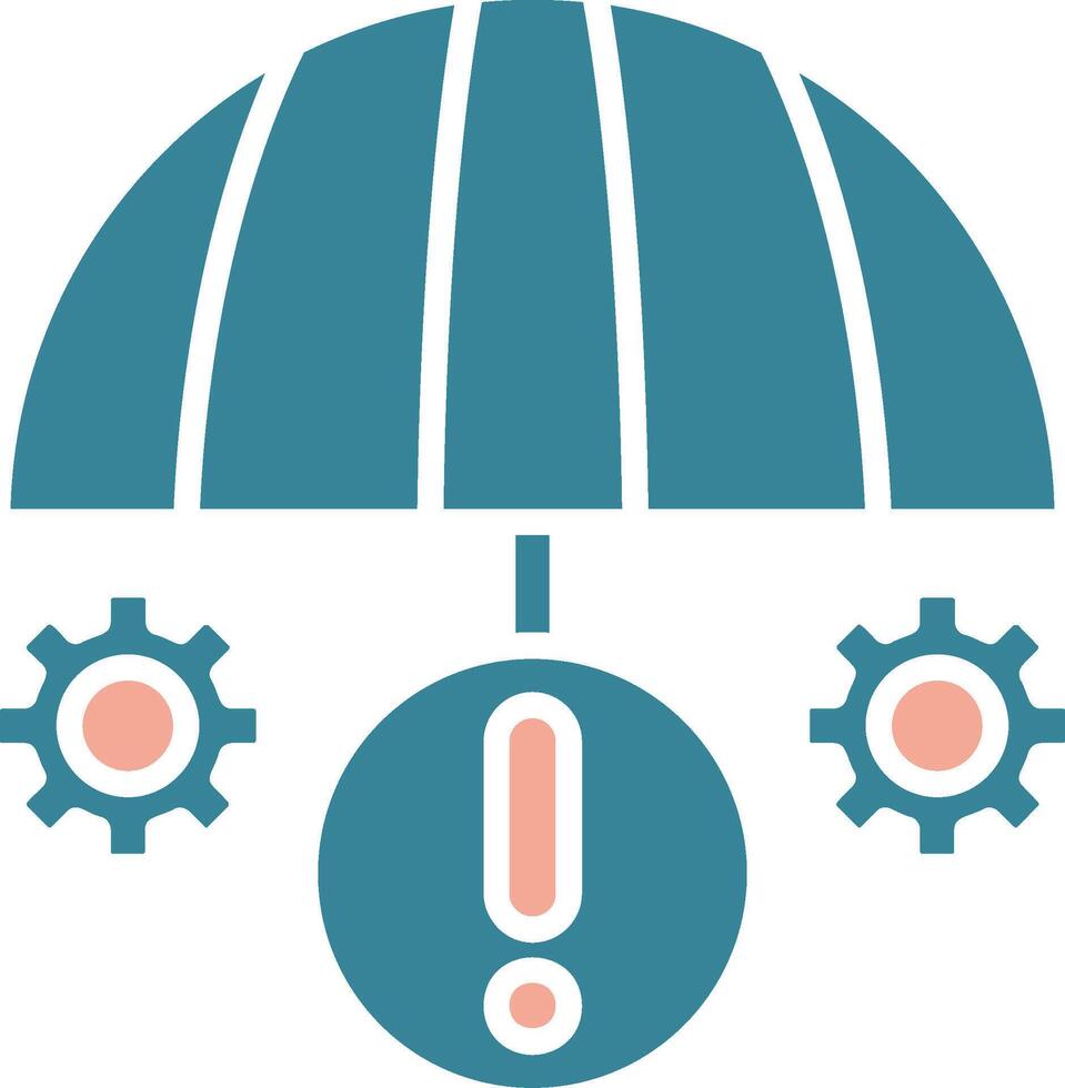 Mitigation Crystal App Emblem vector