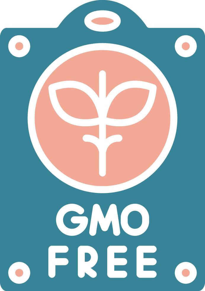 Gmo Free Colorful System Element vector