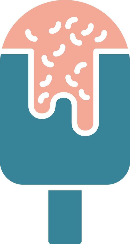 Ice Cream Bold Graphic Module vector