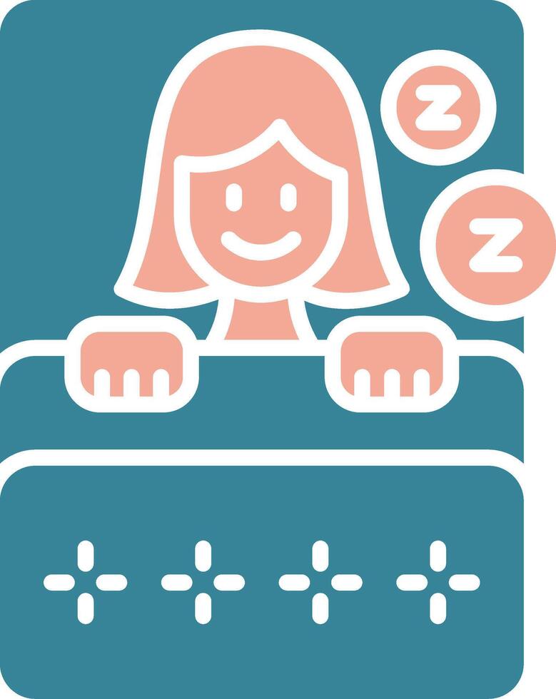 Enough Sleep Futuristic Core Icon vector