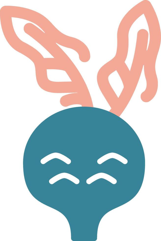 Kohlrabi Crystal Interface Object vector