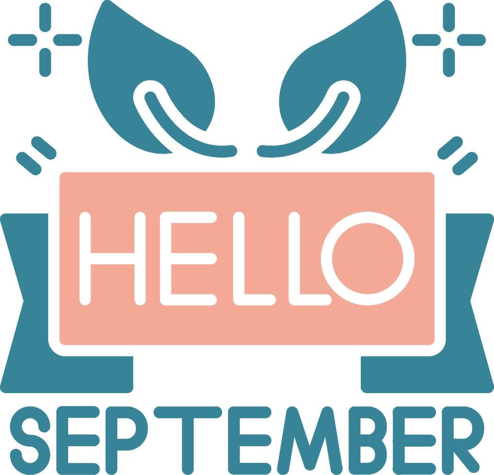 September Futuristic UX Form vector