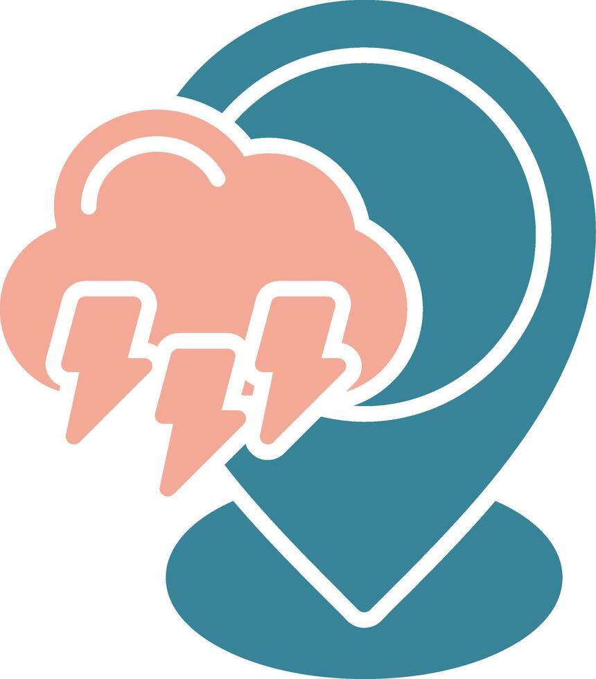 Storm Colorful System Element vector