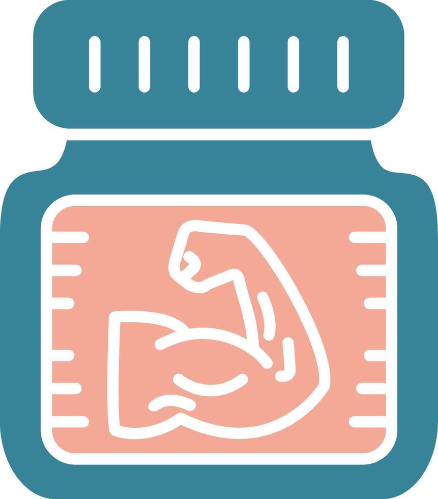 Supplements Futuristic Core Icon vector