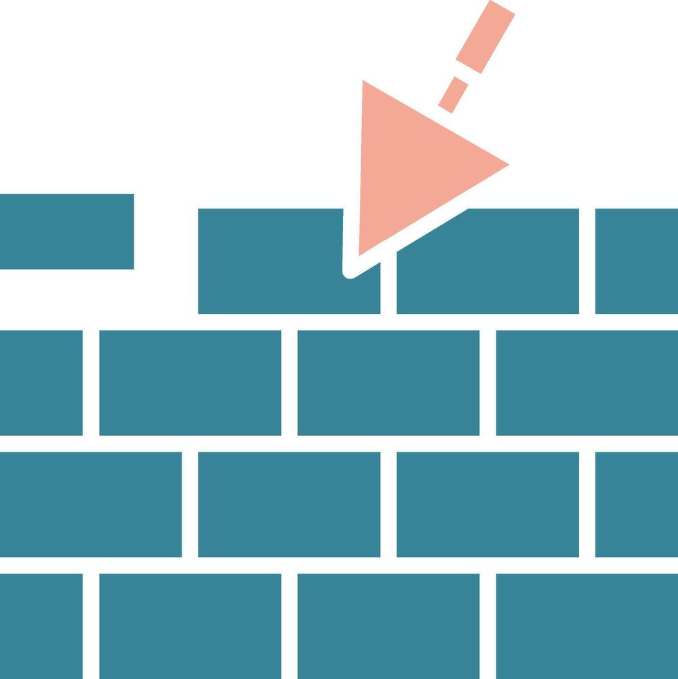 Brickwall Efficient UI Stamp vector