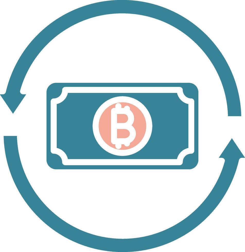 Money Exchange Crystal UI Stamp vector