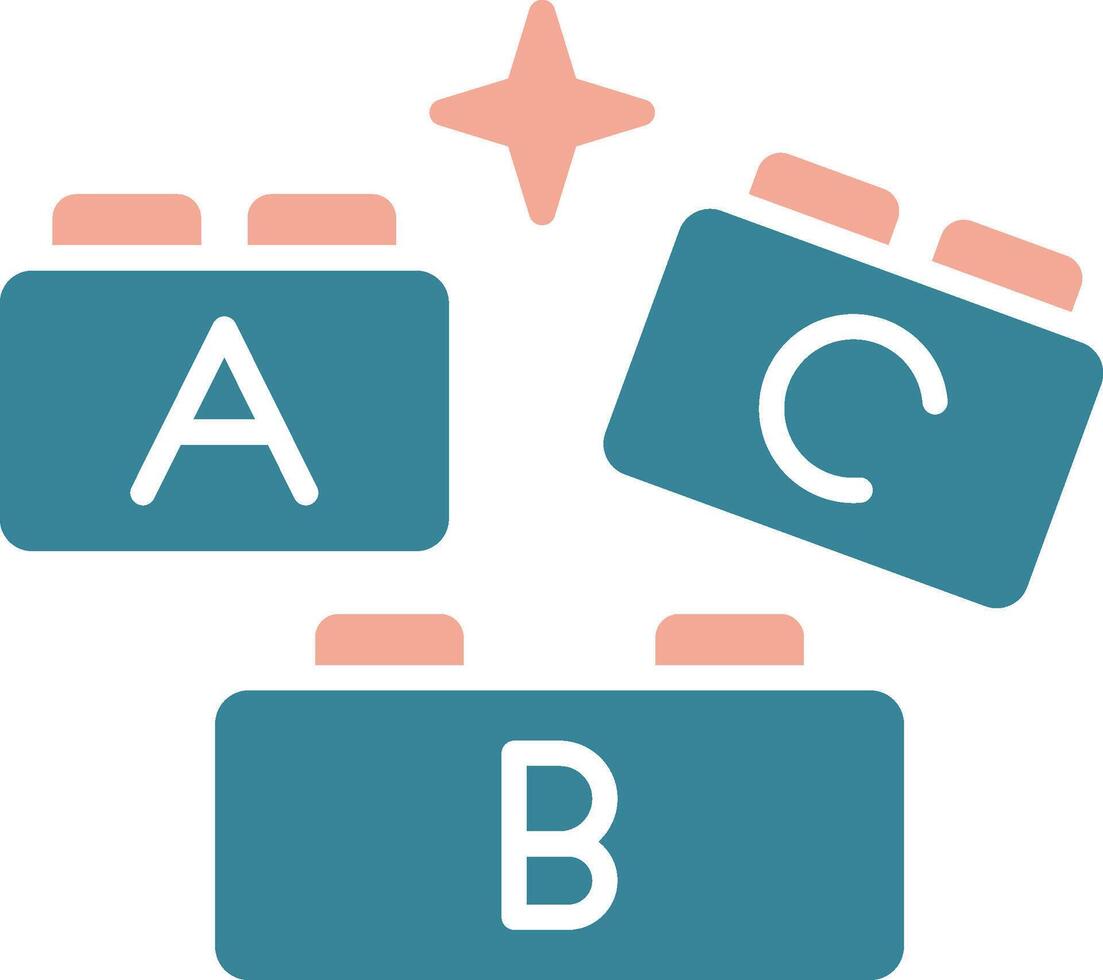 Bricks Intuitive Grid Token vector