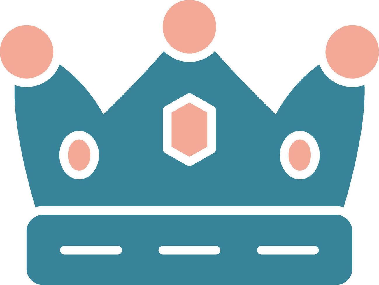 Crown Interactive Line Art vector