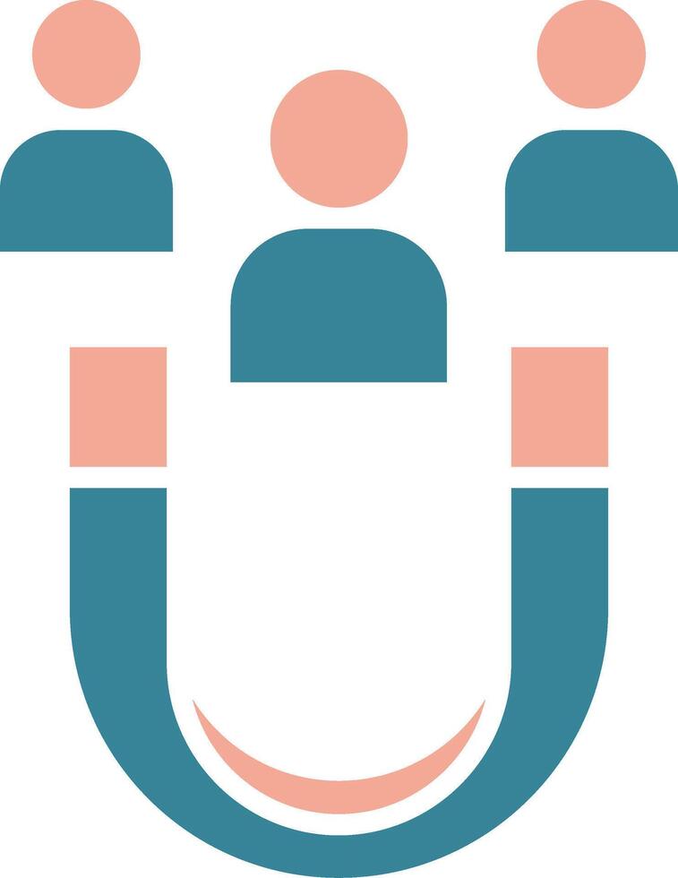 Lead Generation Streamlined UI Token vector