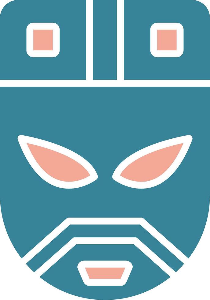 Mask Expressive Digital Mark vector