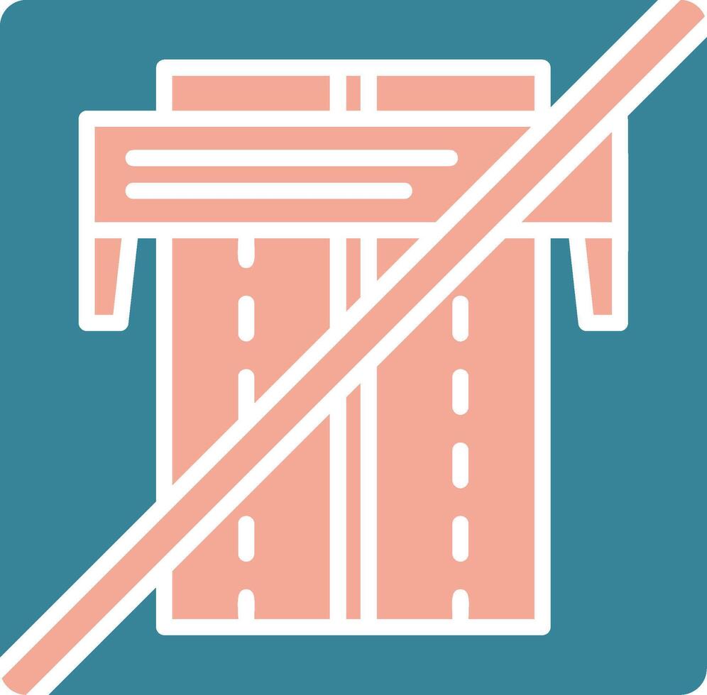 Motorway End Seamless Digital Mark vector