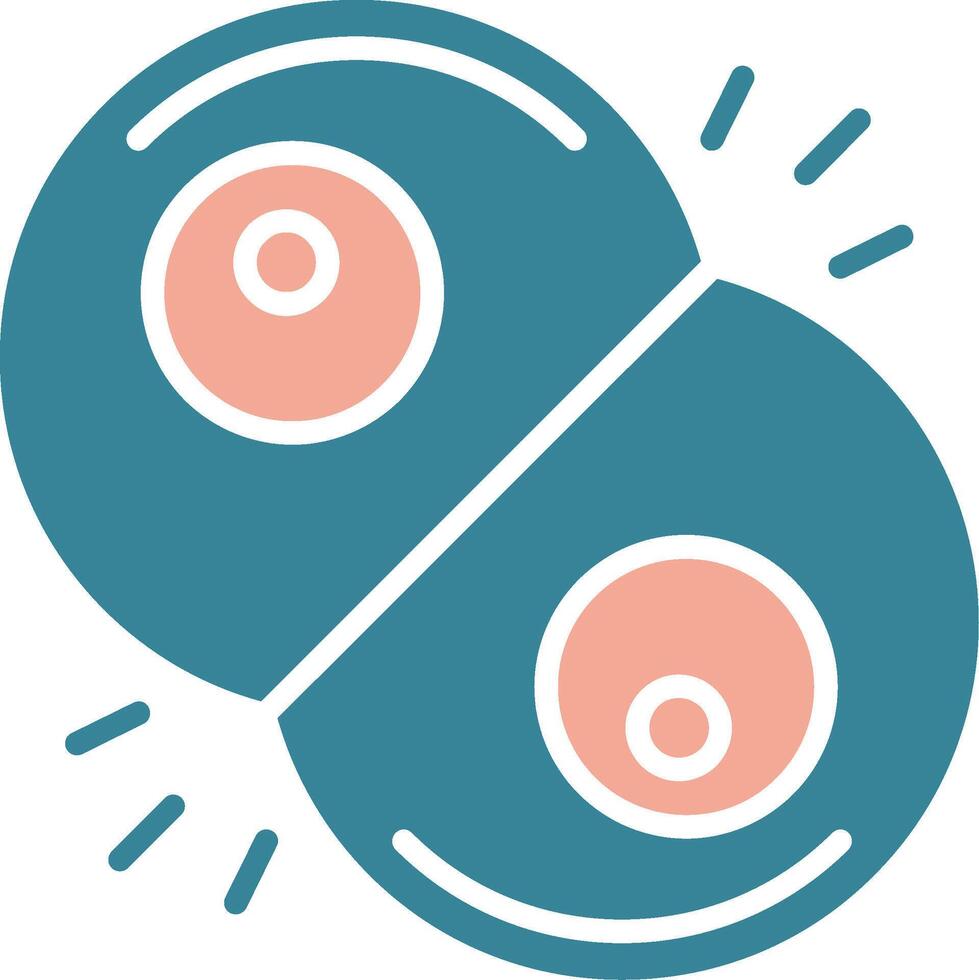 Mitosis Bold UI Stamp vector