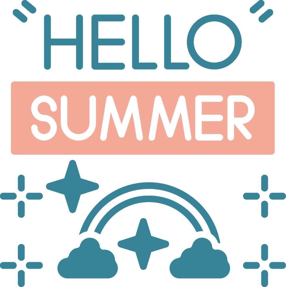 Summer Global Digital Mark vector