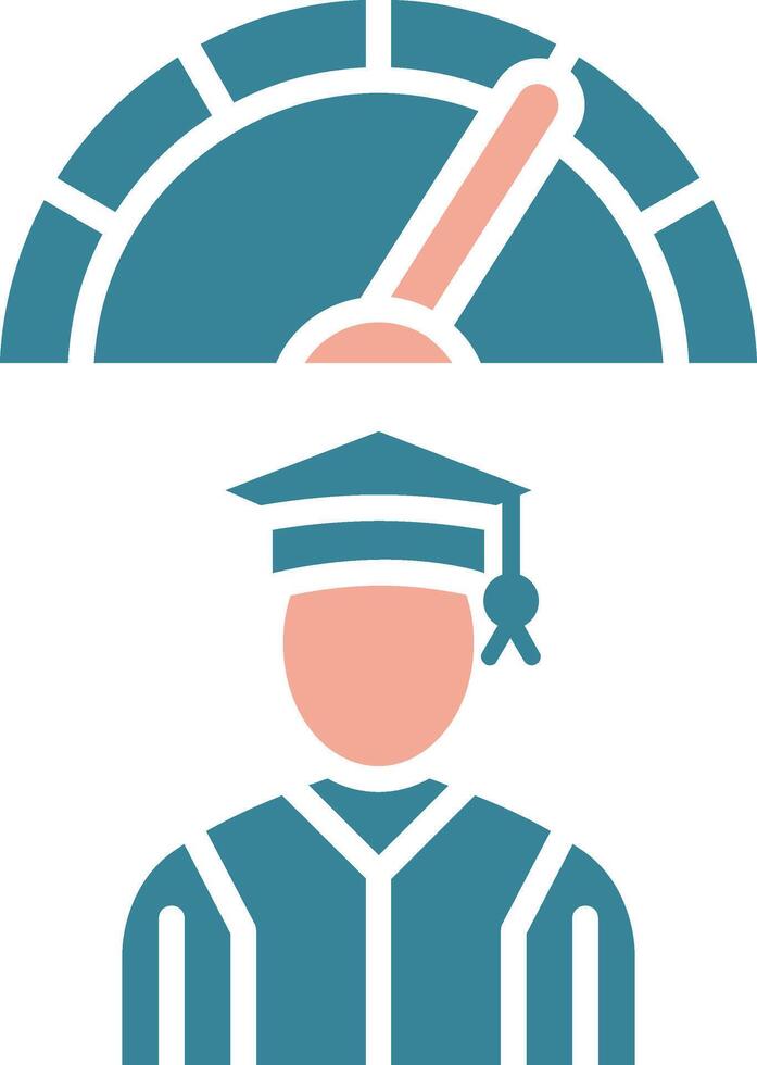 Performance Streamlined Flat Badge vector