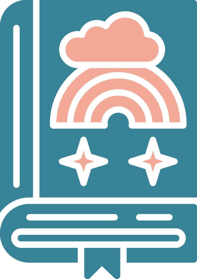 Fairy Tale Futuristic Core Icon vector