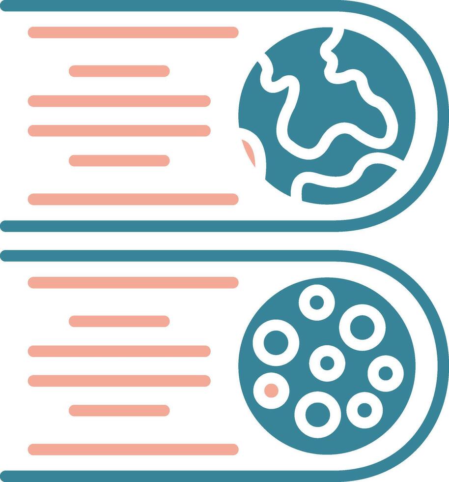 Meteorite Efficient Flat Badge vector