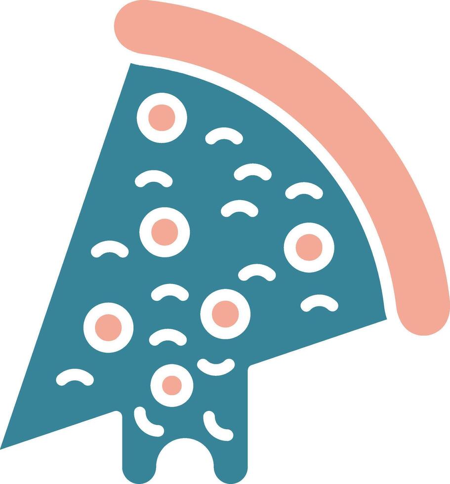 Pizza Unified Line Art vector