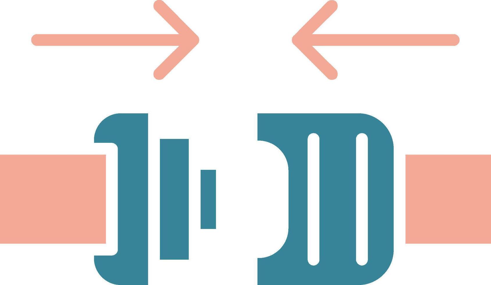 Safety Belt Unified Visual Pattern vector