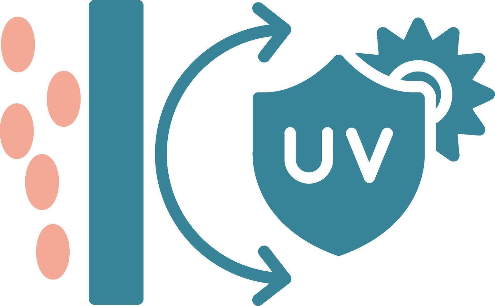 UV Protection Crystal App Emblem vector