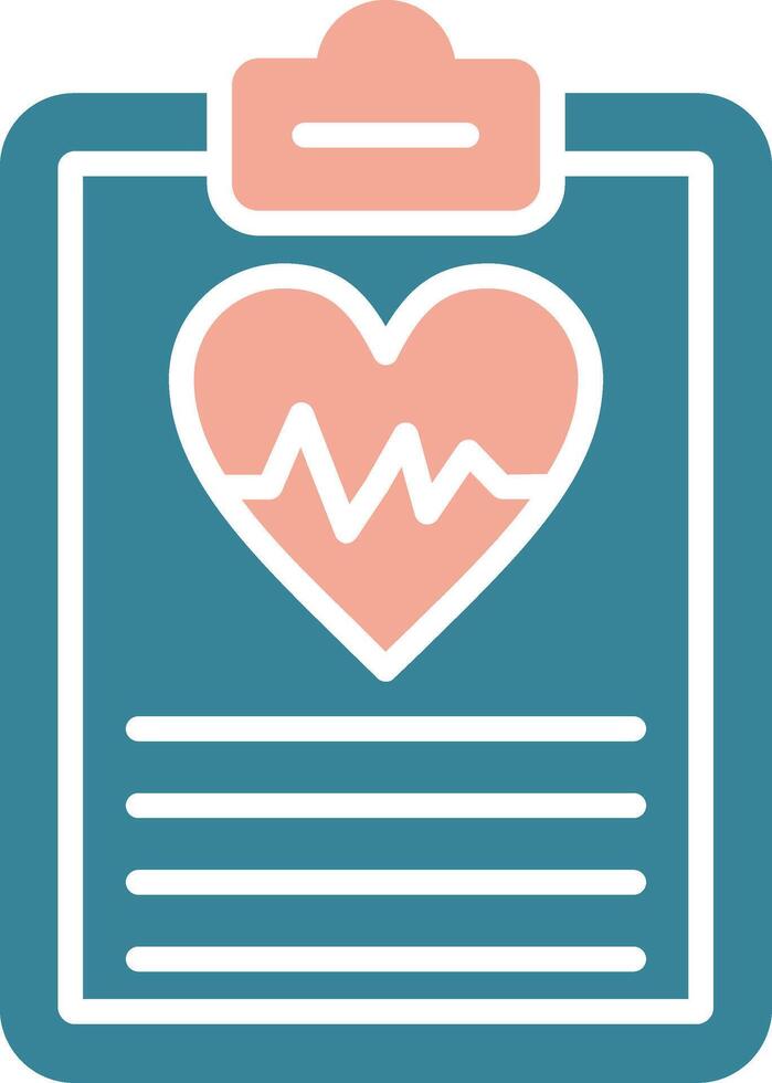 Clipboard Neon App Emblem vector