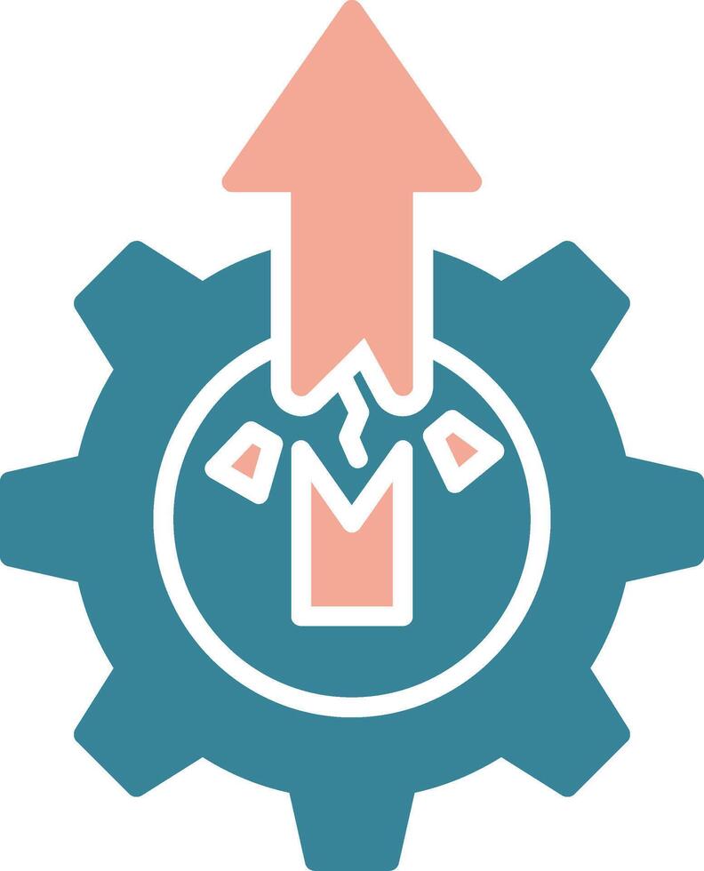 Digital Disruption Tactile Symbol Sketch vector