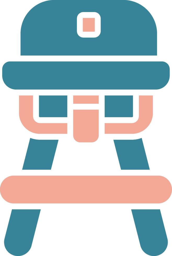 Feeding Chair Vibrant Digital Mark vector