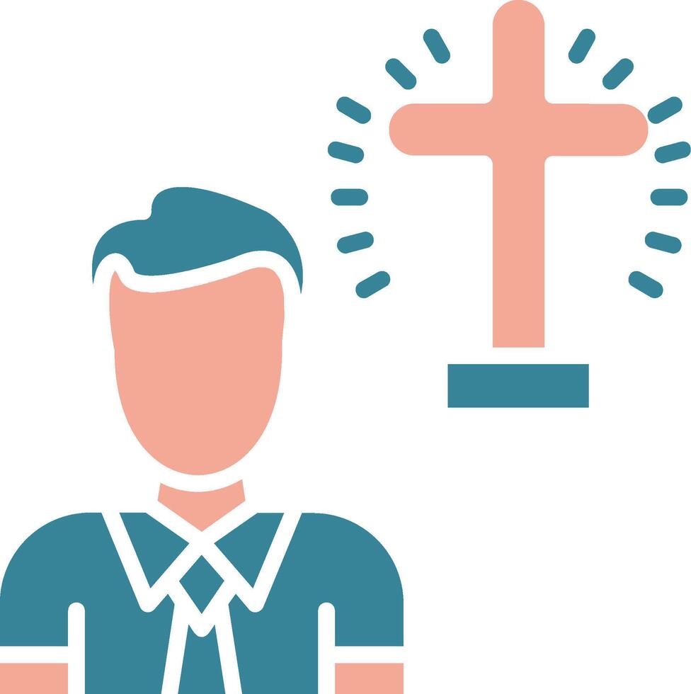 Nun Premium Web Symbol vector