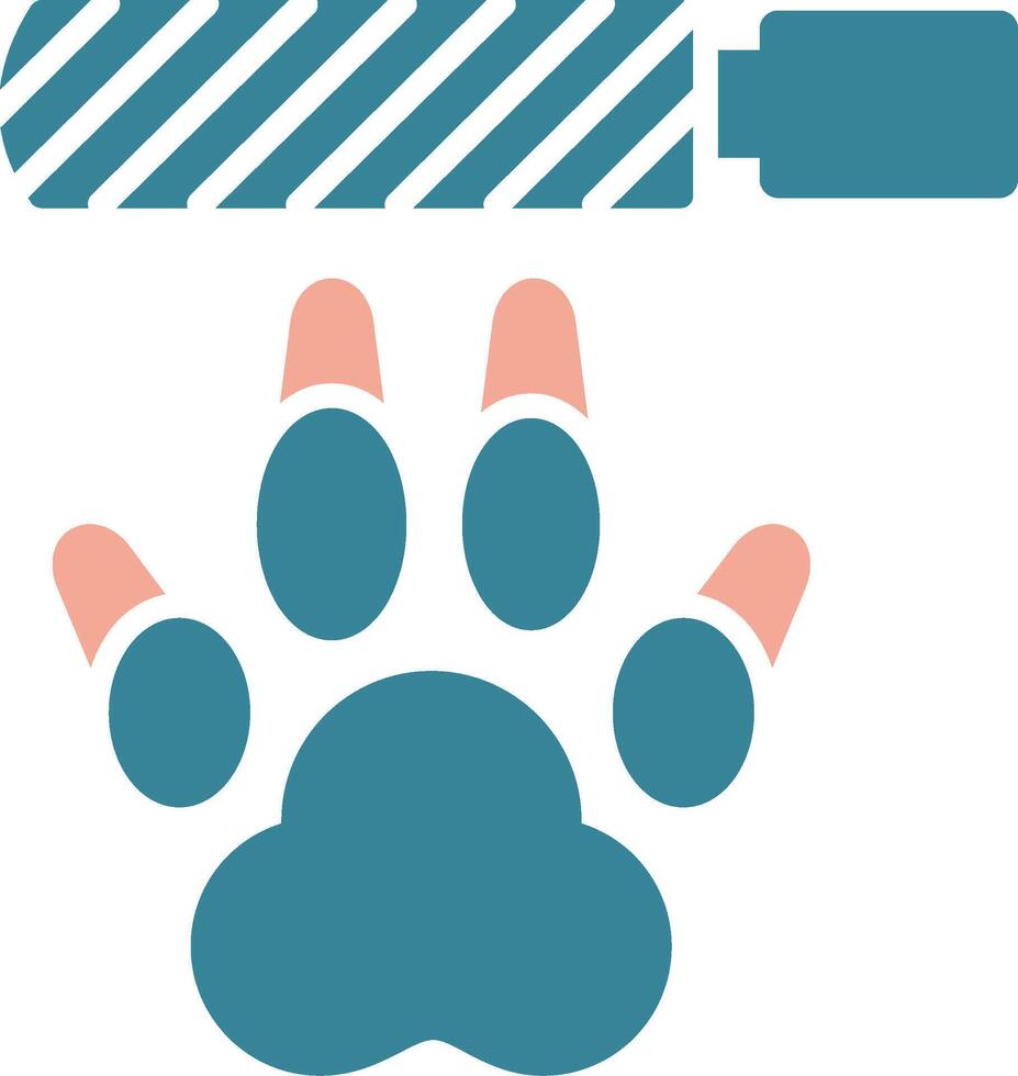 Nail File Tactile Symbol Sketch vector
