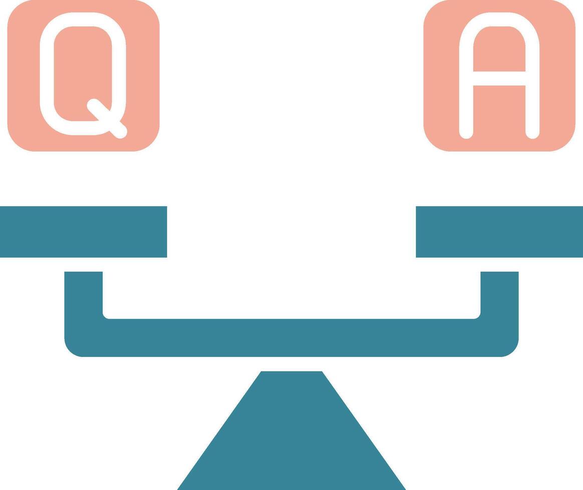 Faq Crystal UI Stamp vector