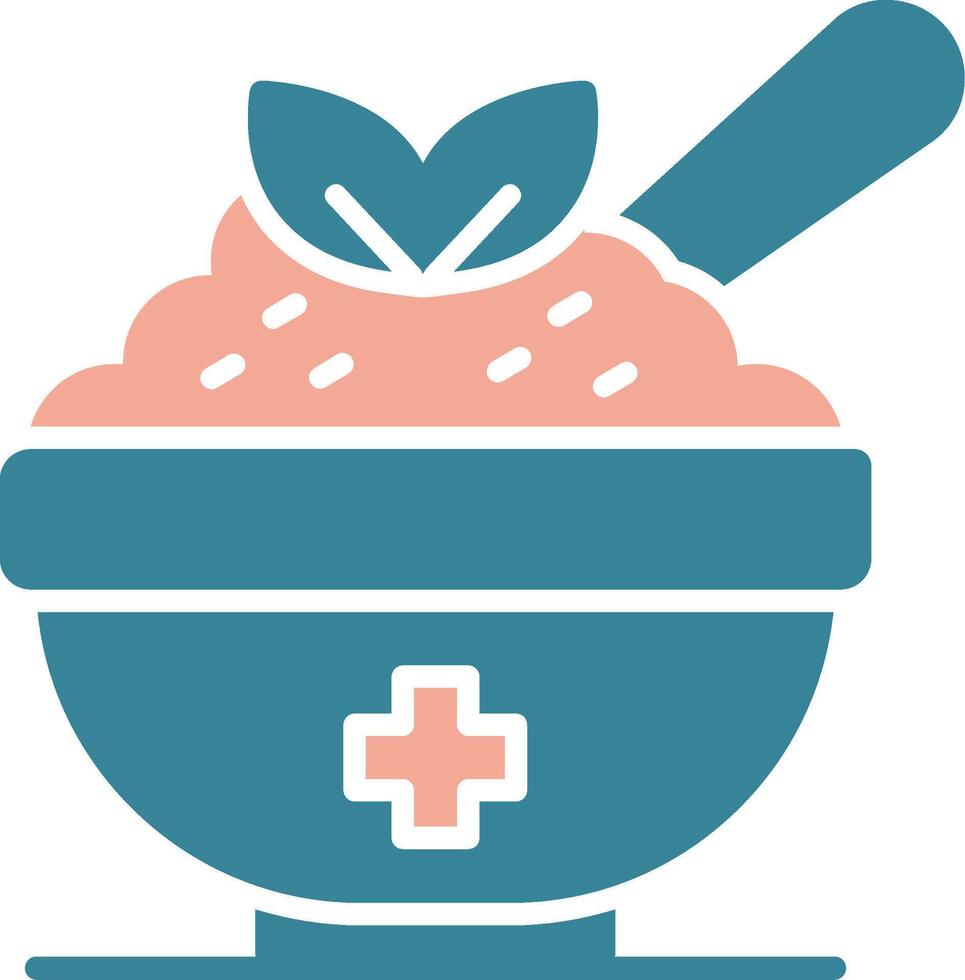 Porridge Neon Web Symbol vector