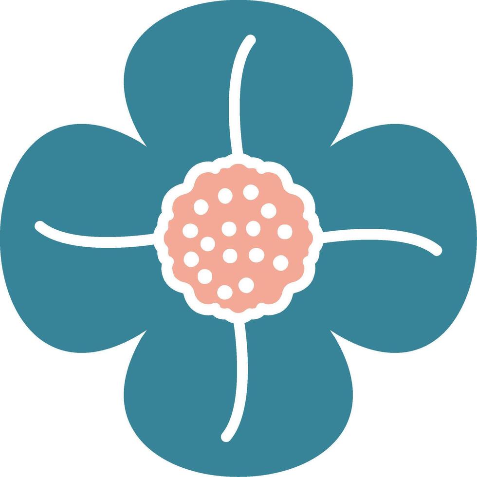 Bouvardia Colorful System Element vector