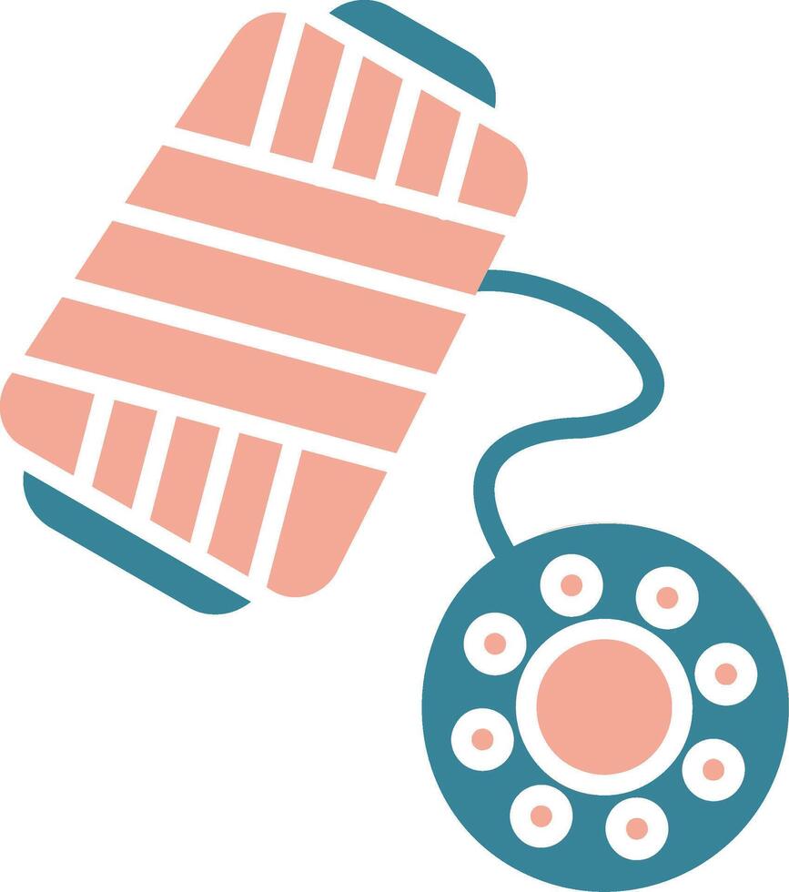 Bobbin Premium Web Symbol vector