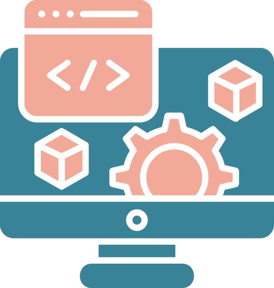 Software Futuristic UX Form vector