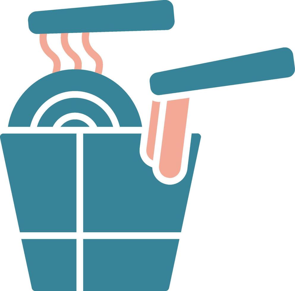 Noodles Dynamic Web Symbol vector