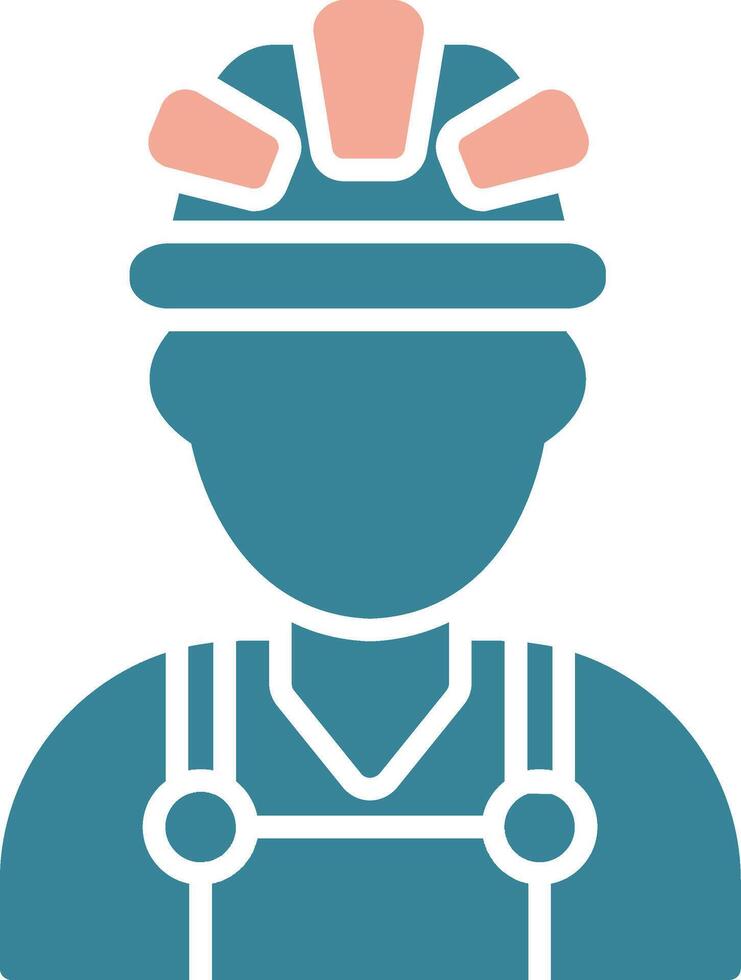 Worker Seamless Visual Pattern vector