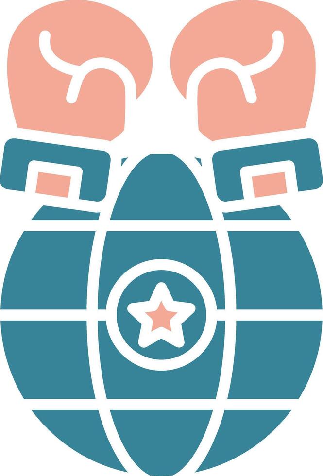 International Boxing Tactile UX Display vector