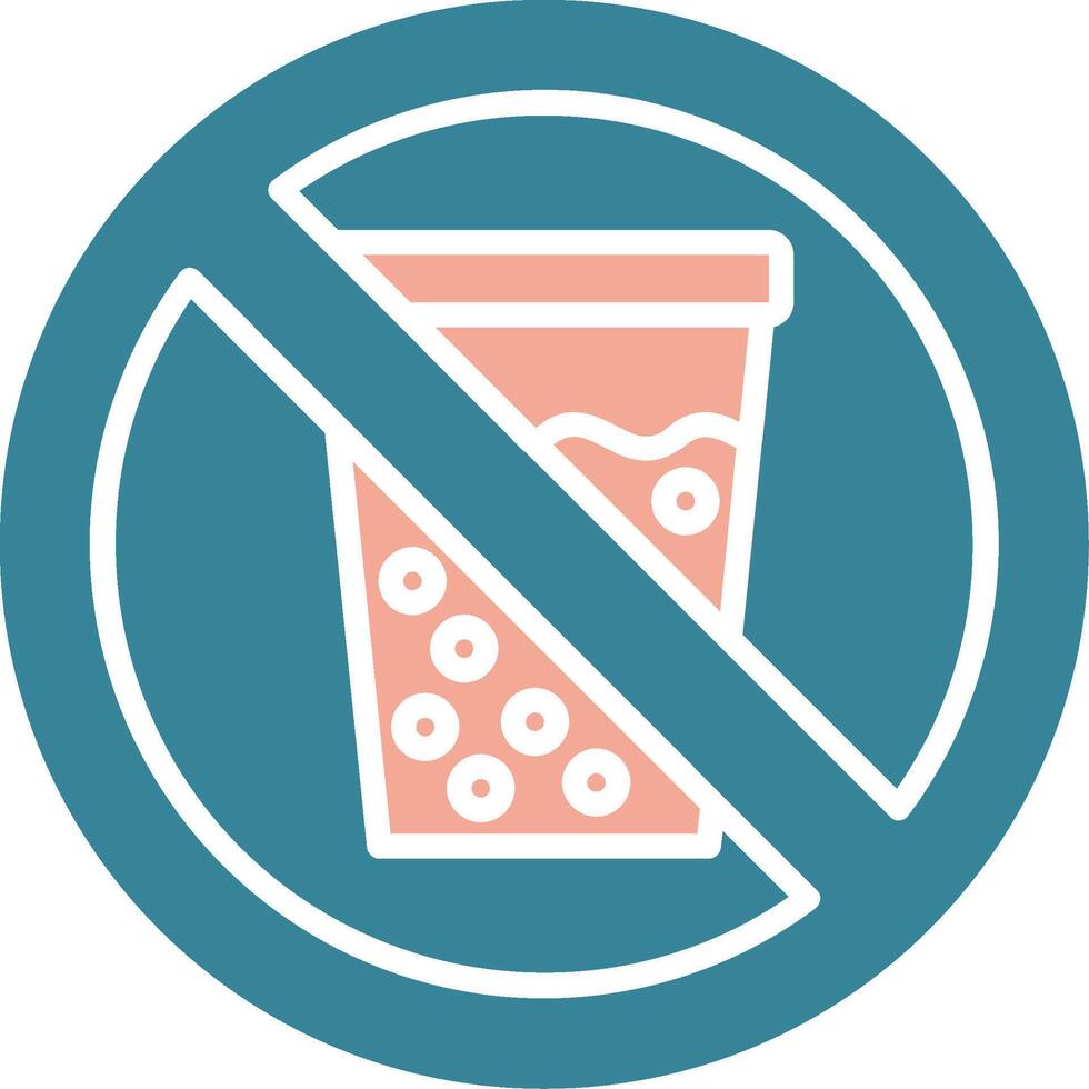 No Soft Drink Global Digital Mark vector
