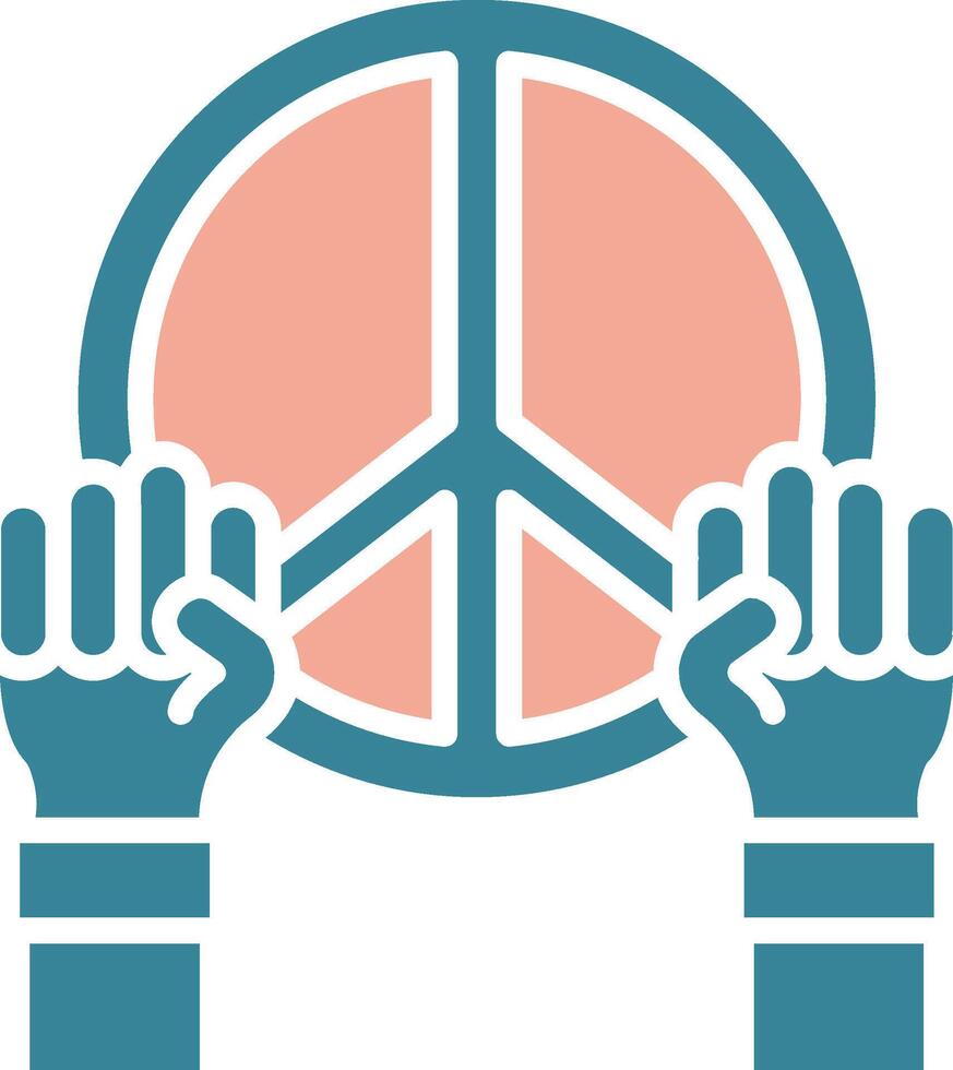 Protest Simplified Icon Fragment vector
