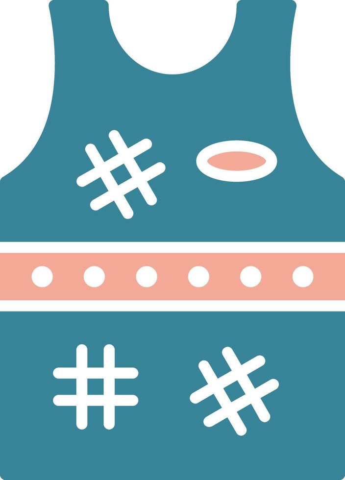 Summer Shirt Simplified UX Display vector