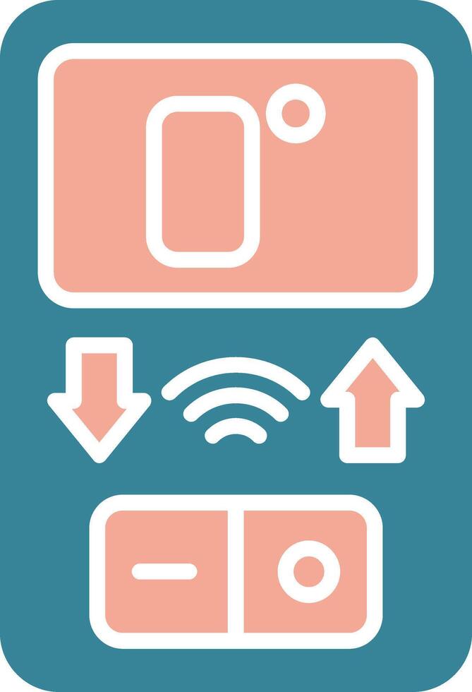 Thermostat Seamless Core Icon vector