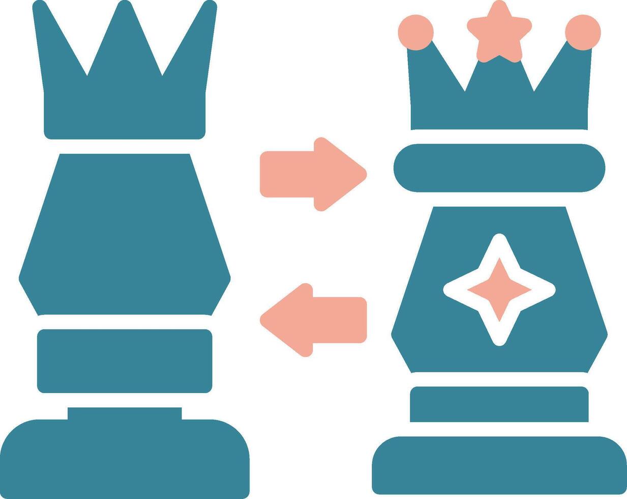 Tactical Crystal Style Glyph vector