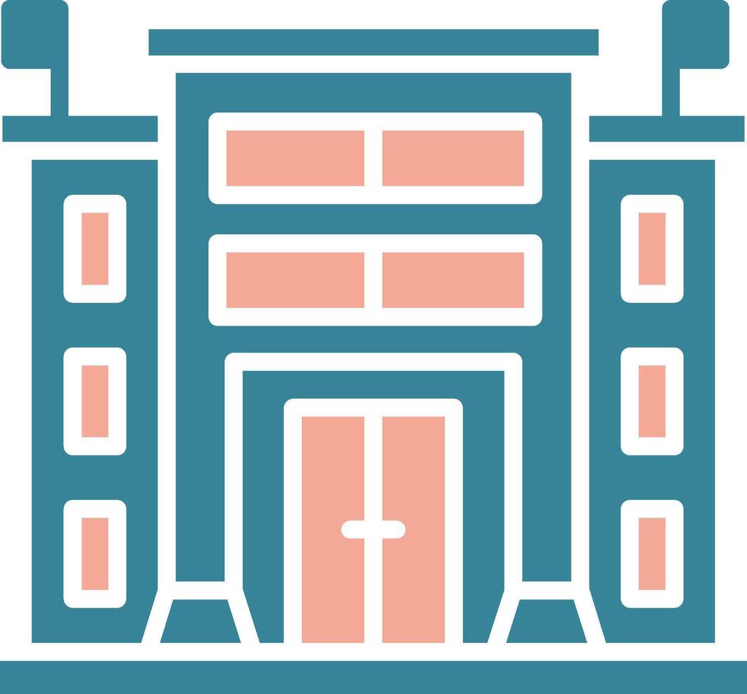 University Crystal App Emblem vector