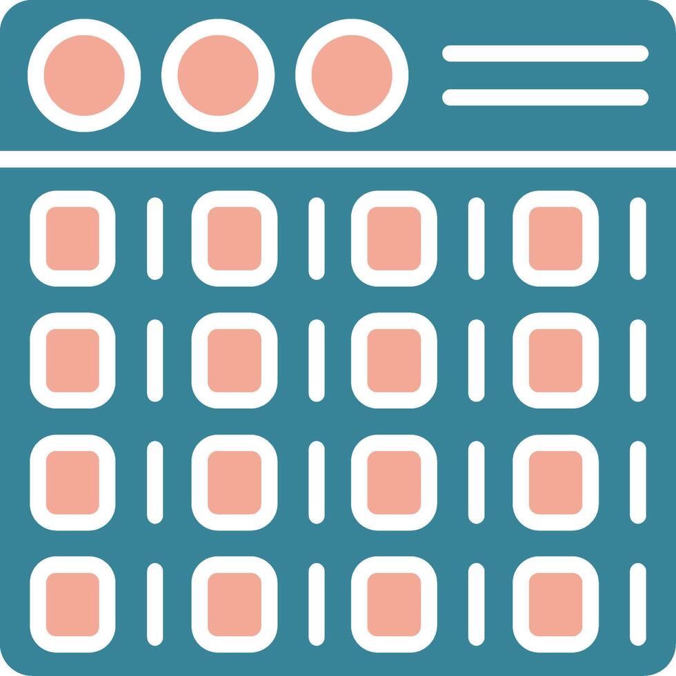 Binary Seamless Visual Pattern vector