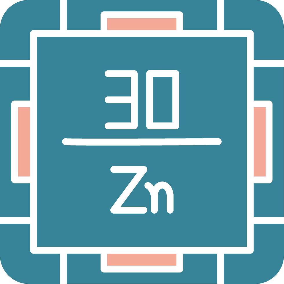 Zinc Seamless UI Token vector