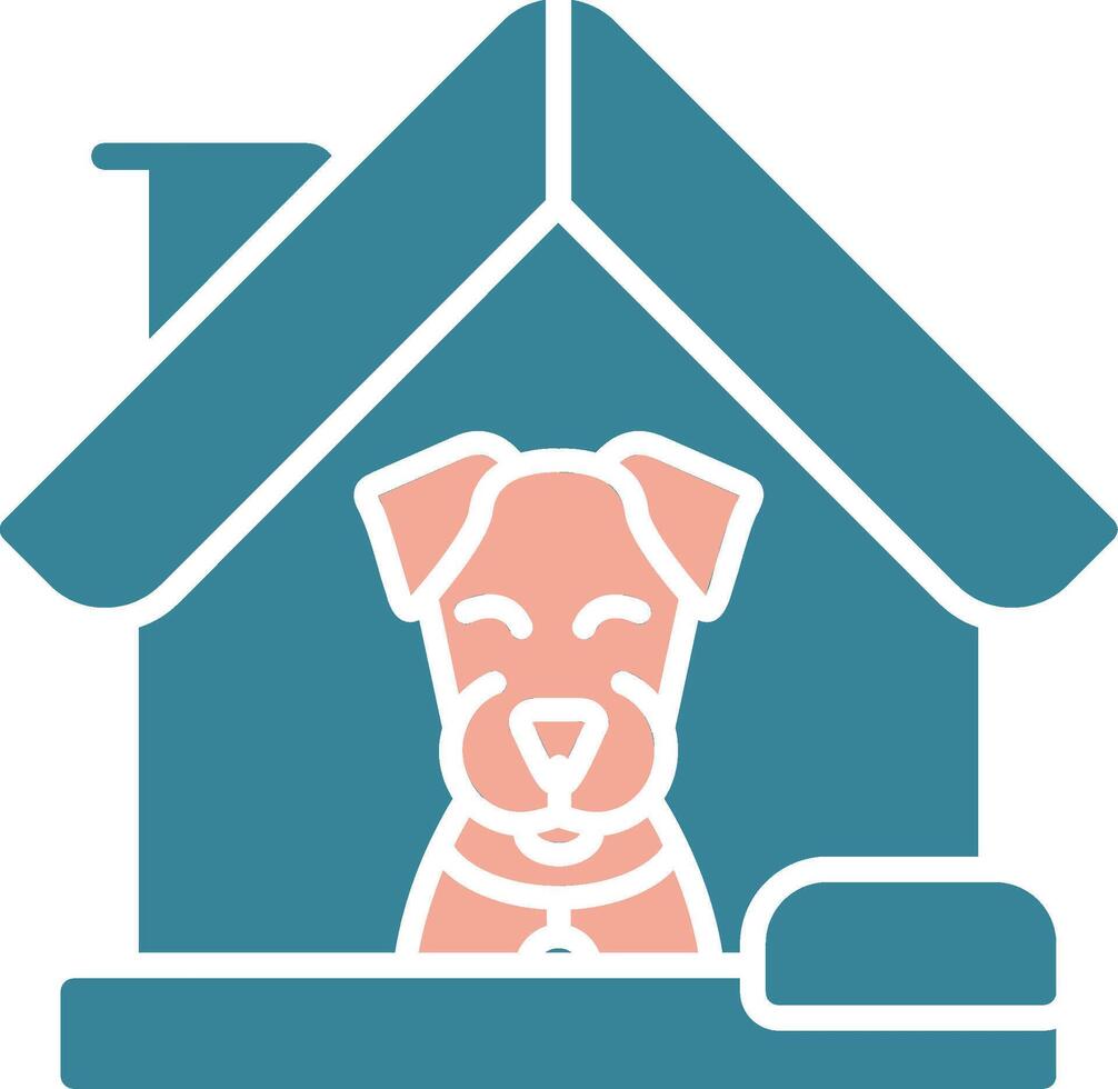 Dog House Intuitive Interface Object vector
